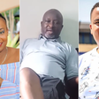 A collage of Sharon Njeri, her father Albert Mwangi and husband DJ Brownskin