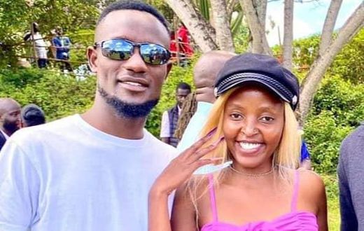 Director Trevor and Eve Mungai at Akothee's wedding