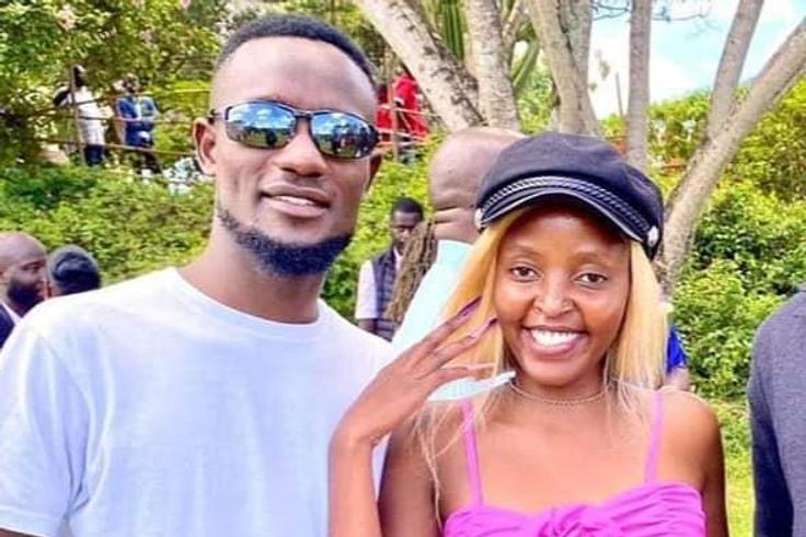 Director Trevor and Eve Mungai at Akothee's wedding