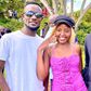 Director Trevor and Eve Mungai at Akothee's wedding