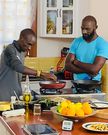 Dennis Ombachi and Marathoner Eliud Kipchoge