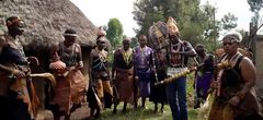 Members of the Kisii community in a dance