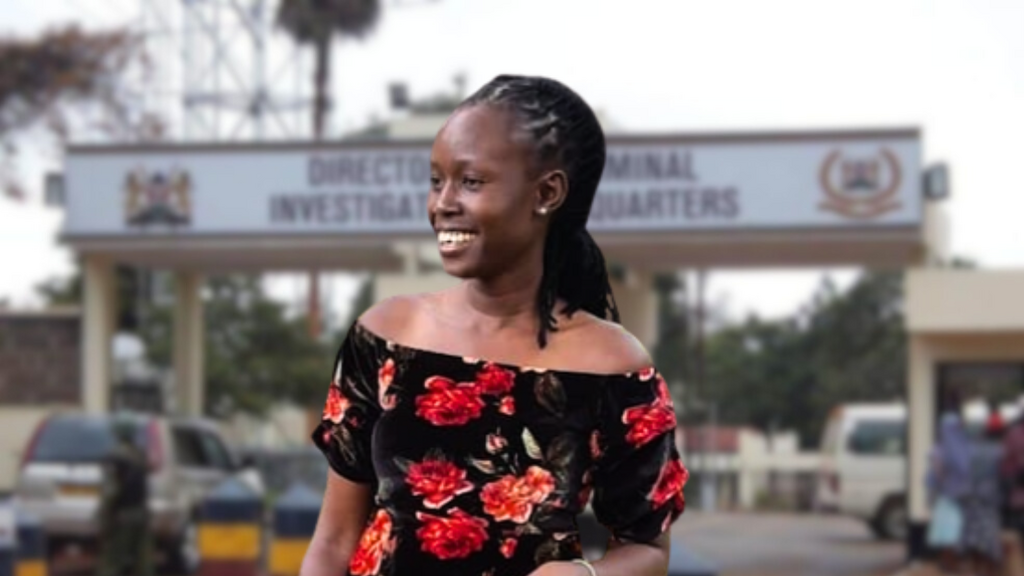 Kenyatta University student, June Jerop