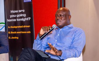 KBL MD Marc Ochiti during EABL media day. He briefed on the effects of high taxation and inflation of the dollar and high import prices on consumers and collection of excise duty by government.