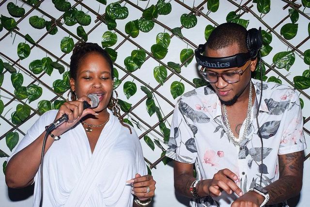 DJ Bonez and Kamene Goro [Photo: DJ Bonez Instagram]