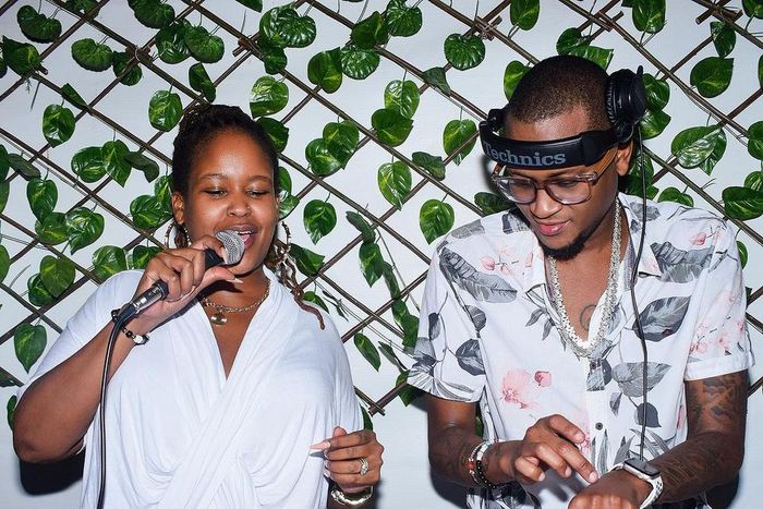DJ Bonez and Kamene Goro [Photo: DJ Bonez Instagram]