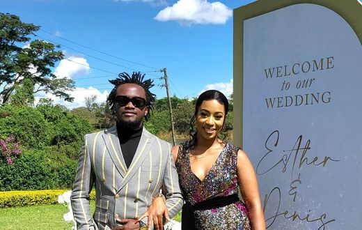 Bahati and Diana Marua