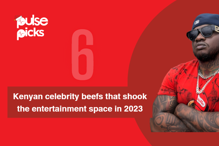 6 Kenyan Celebrity beefs that shook the entertainment space in 2023