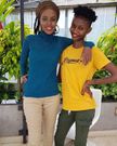 A past image of NRG radio presenter Natalie Githinji with the late Jahmby Koikai