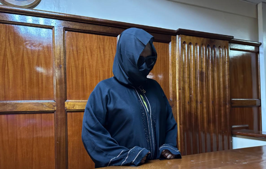 Faith Mwikali in court