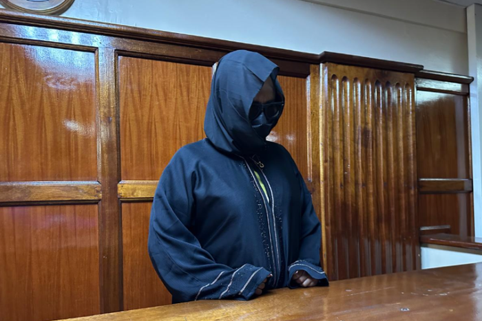 Faith Mwikali in court