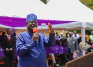 Azimio leader Raila Odinga