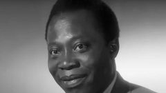 The late former Central African Republic Prime Minister Barthélemy Boganda