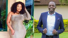 Nzula Makosi [left] and Anthony Ndiema [Photo: Instagram]
