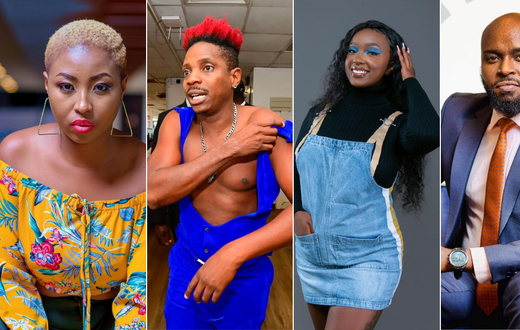 Viviane, Eric Omondi, Keranta and Mark Masai