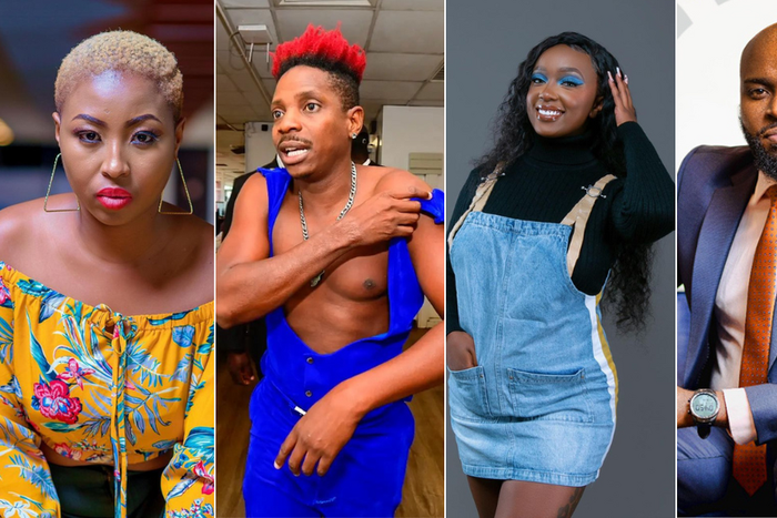 Viviane, Eric Omondi, Keranta and Mark Masai