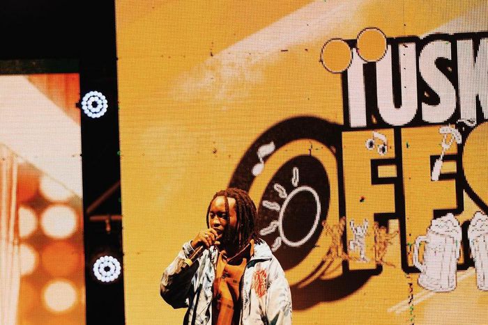 Wakadinali on stage during the Tusker Fest event in Meru