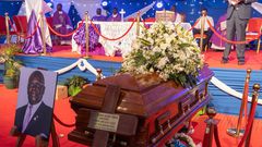 Magoha's casket
