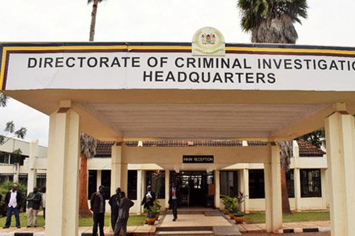 Entry to the Directorate of Criminal Investigations (DCI) headquarters