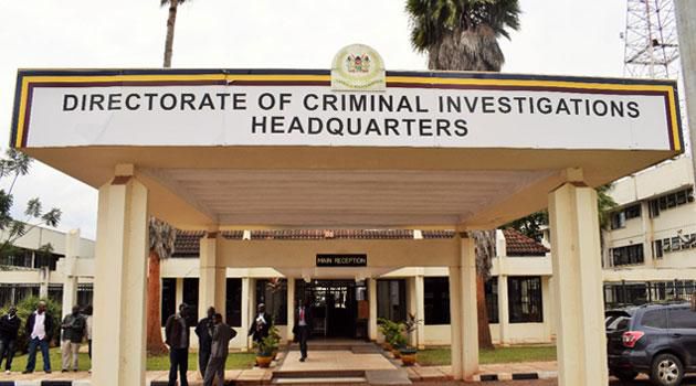 Entry to the Directorate of Criminal Investigations (DCI) headquarters