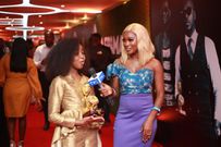 Shanah Manjeru in a interview at the 2021 AFRIMA Awards in Lagos, Nigeria