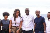 Johnson Sakaja hangs out with American singer and chef Kelis