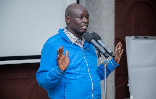 Deputy President Rigathi Gachagua meeting MCAs, senators, investigative agencies, prosecutors, legal drafters, NACADA, KEBS, and Anti-Counterfeit Agency in Nakuru county on May 4, 2023