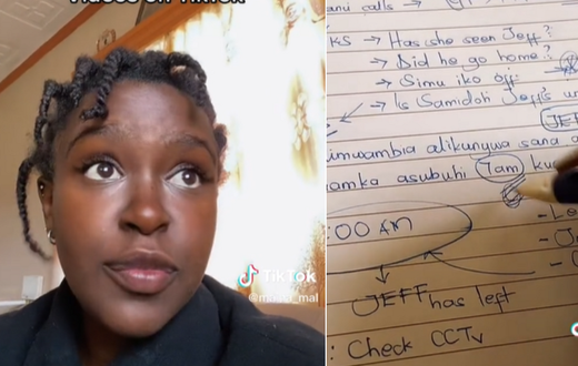 Kare Maina, the lady who gave an analysis of Jeff's death on Tik Tok