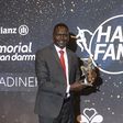 Paul Tergat poses for the photographer during the gala evening of the 2022 edition of the Memorial Van Damme athletics meeting on August 31, 2022.
