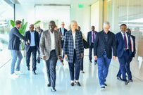 President Ruto with CEO of Apple, Tim Cook