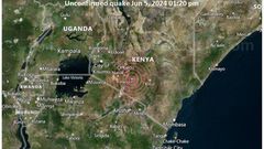 Tremor reported in Nairobi and surrounding areas