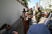 Elderly women who were roughed up during demonstations