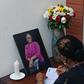 Chief Justice Martha Koome at Monica Kivuti's home