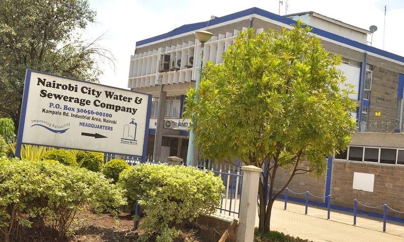 The Nairobi water city water and sewerage company