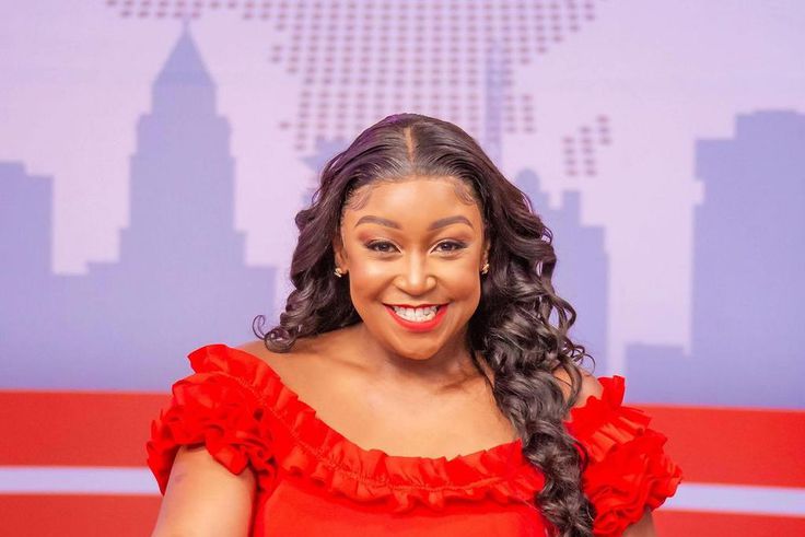 Betty Kyallo at TV47 studio