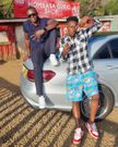Comedians Oga Obinna and 2mbili