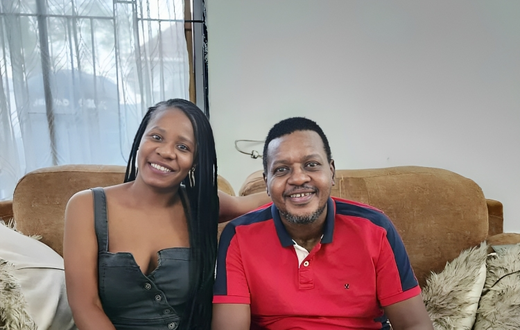Tanzanian rapper Professor Jay and Lady Jay Dee