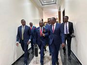 Treasury CS Njuguna Ndungu, Majority Leader Kimani Ichung'wa and Budget and Appropriations Chairperson Ndindi Nyoro in Parliament on June 13, 2024