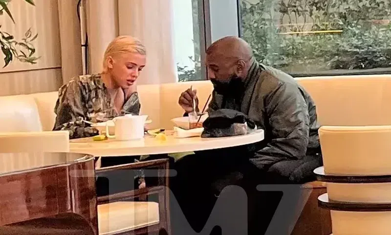 Kanye West and Bianca [TMZ]