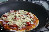 Stove top pizza