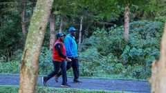 DP Gachagua takes wife, Pastor Dorcas on a hike across Mount Kenya Forest