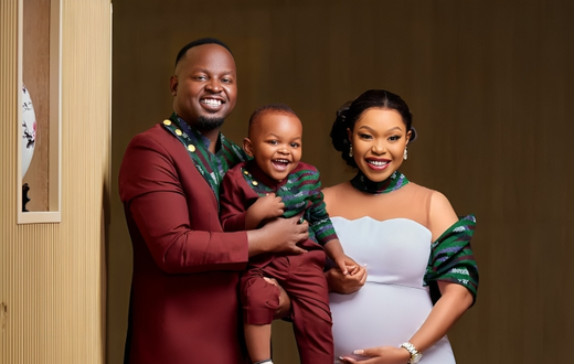 Diana Chacha and her fiancé  MC Price