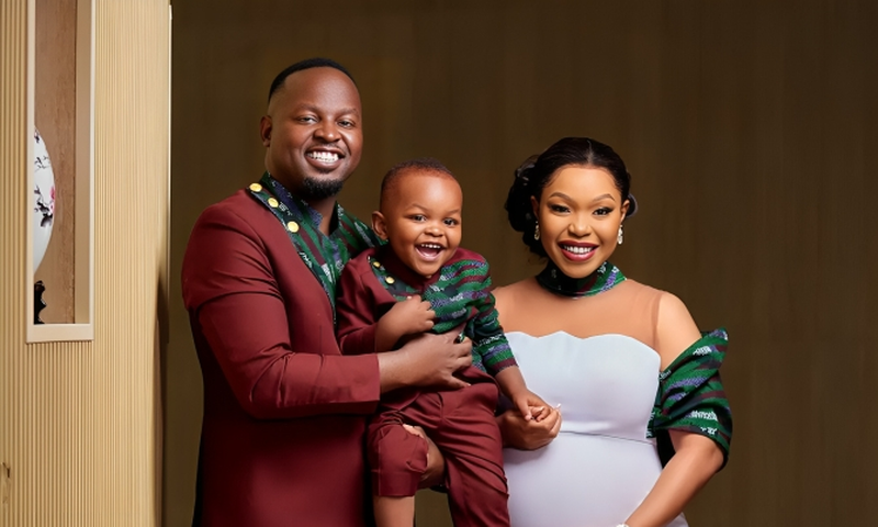 Diana Chacha and her fiancé  MC Price