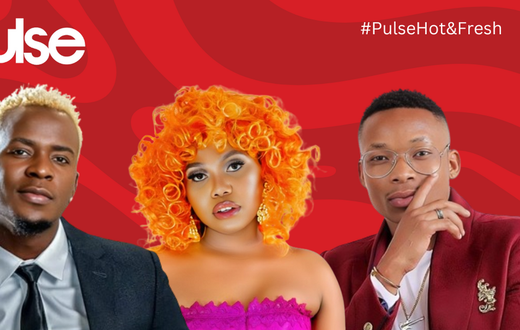 #PulseHotAndFresh: (From left) Willy Paul, Maua Sama & Otile Brown