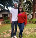Nelson Kawawa and Jeridah Andayi