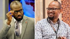 A collage of James Smart and Oliver Mathenge