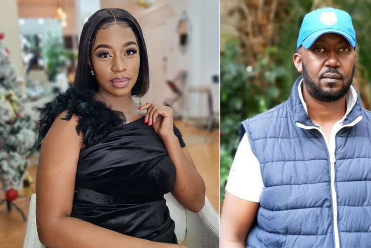 Diana Marua and Andrew Kibe