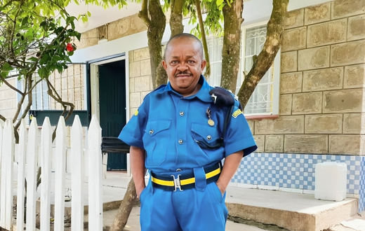 Actor Davis Mwambili also known as Inspekta Mwala
