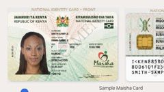 A sample of the 3rd generation digital Kenyan ID