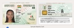 A sample of the 3rd generation digital Kenyan ID